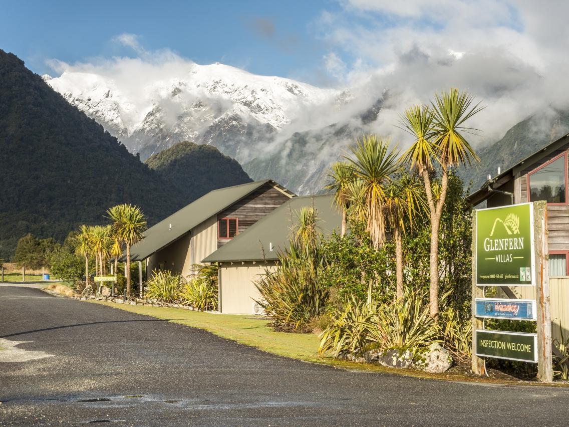 Glenfern Villas Franz Josef Exteriér fotografie