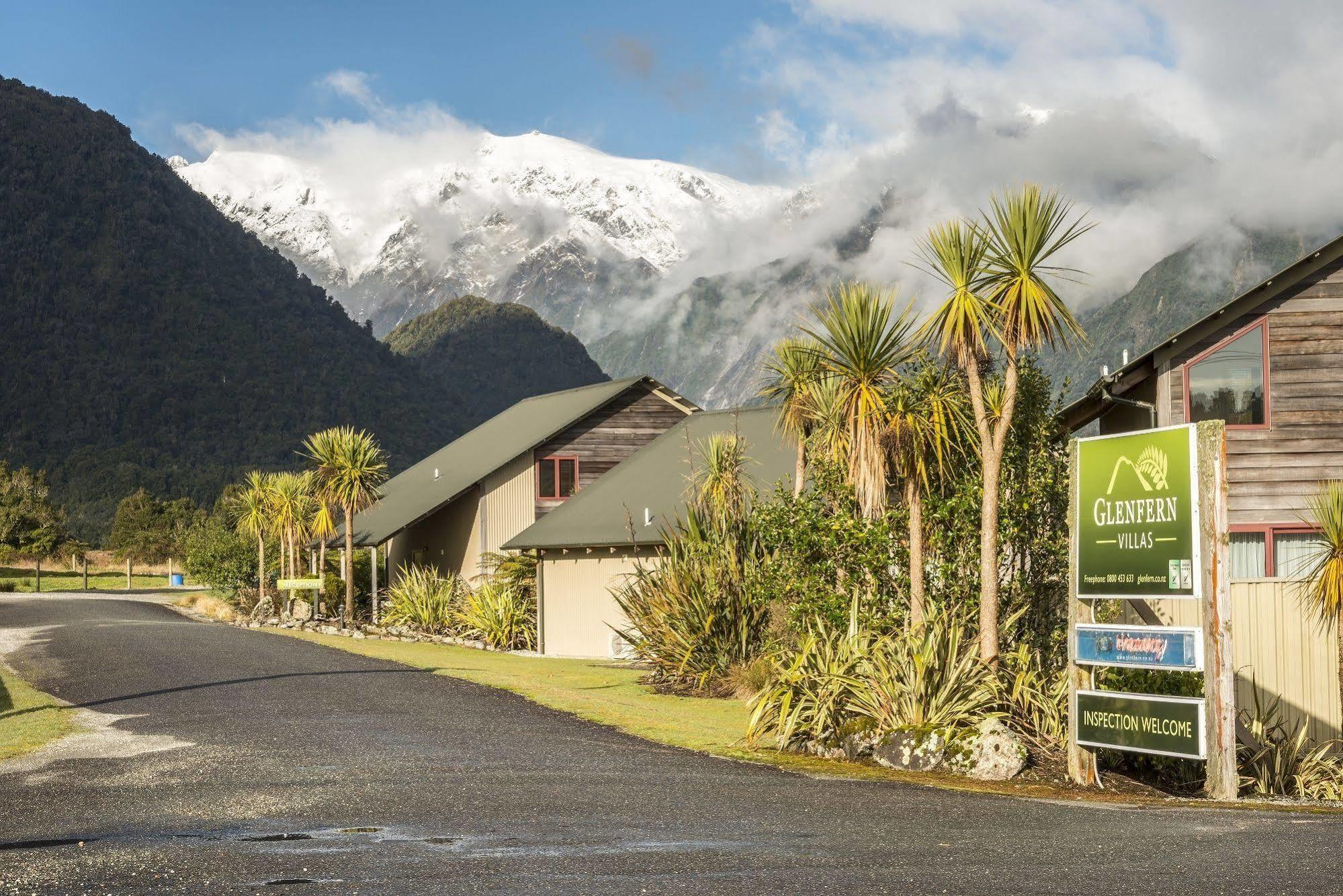 Glenfern Villas Franz Josef Exteriér fotografie